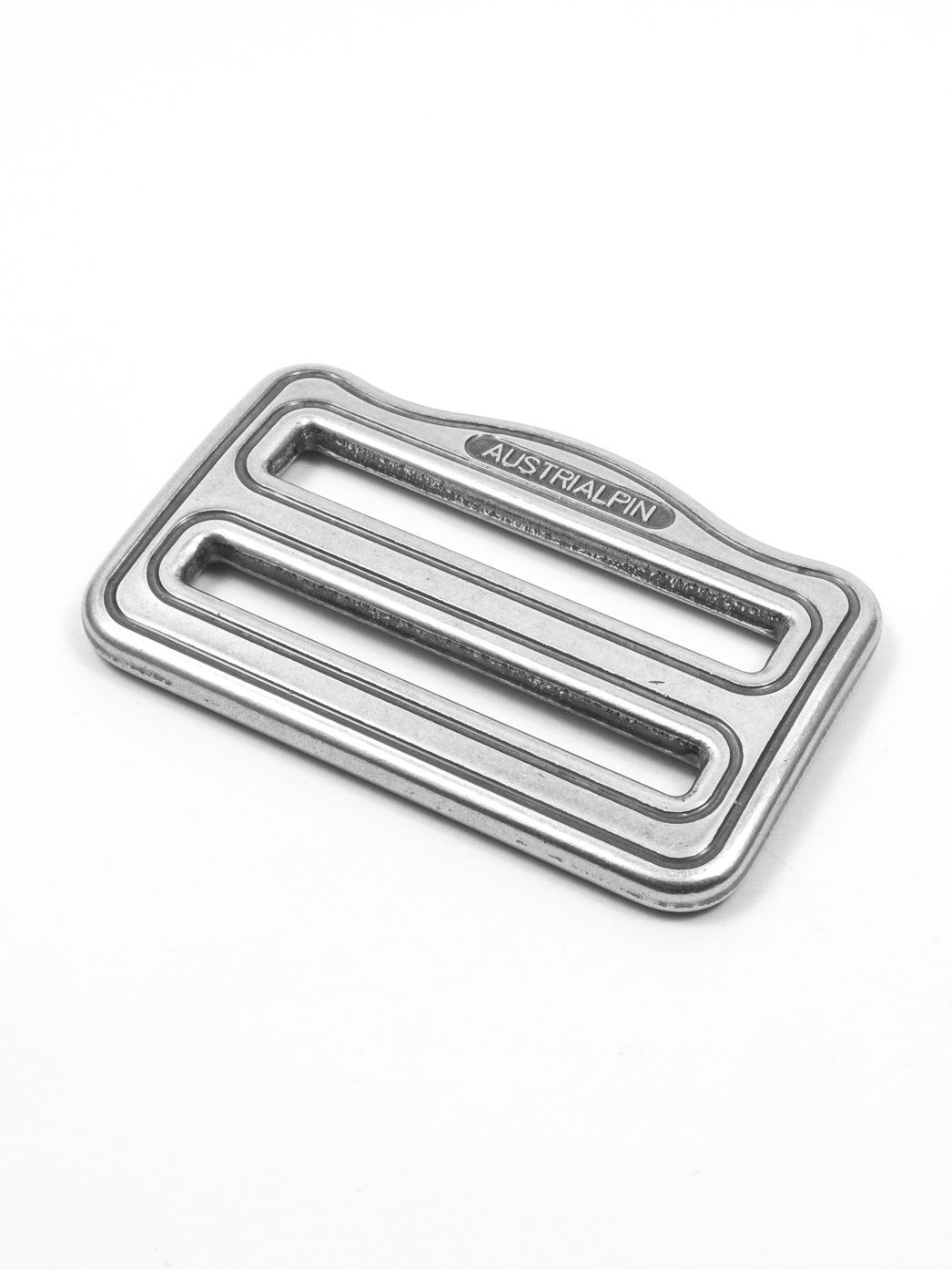 3-Steg-Flachschnalle, asymmetrisch, Aluminium, AUSTRIALPIN, 45mm