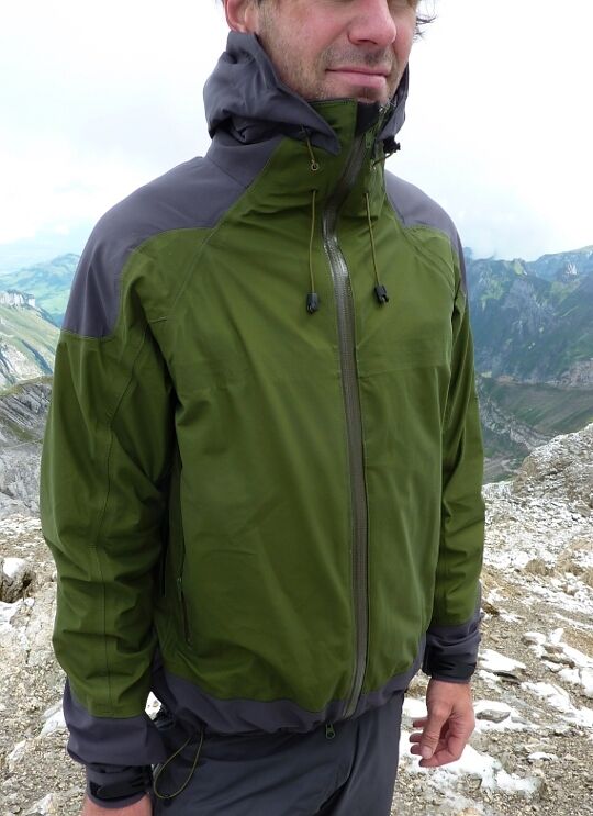 Self-sewn ultralight 3-layer jacket | extremtextil