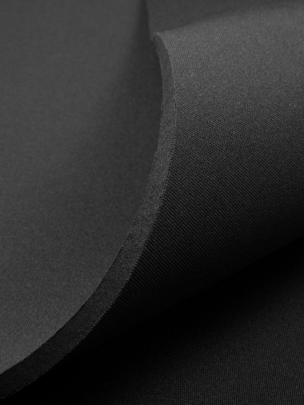 Neoprene, Jersey both sides, 5mm, black/black