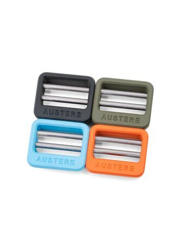 Leiterschnalle, Aluminium, AUSTERE MFG, Stifte installiert, 25mm