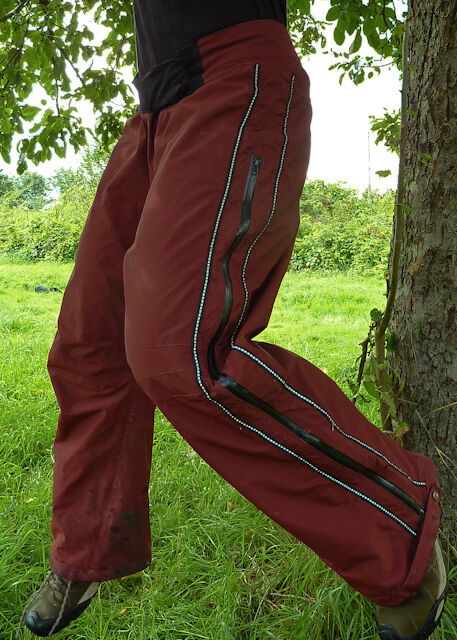 Rain Pants 3-Layer Laminate PTFE Sewing Guide | extremtextil