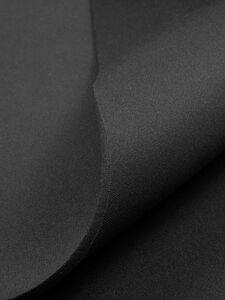 Neopren, beidseitig kaschiert, 3mm, schwarz/schwarz