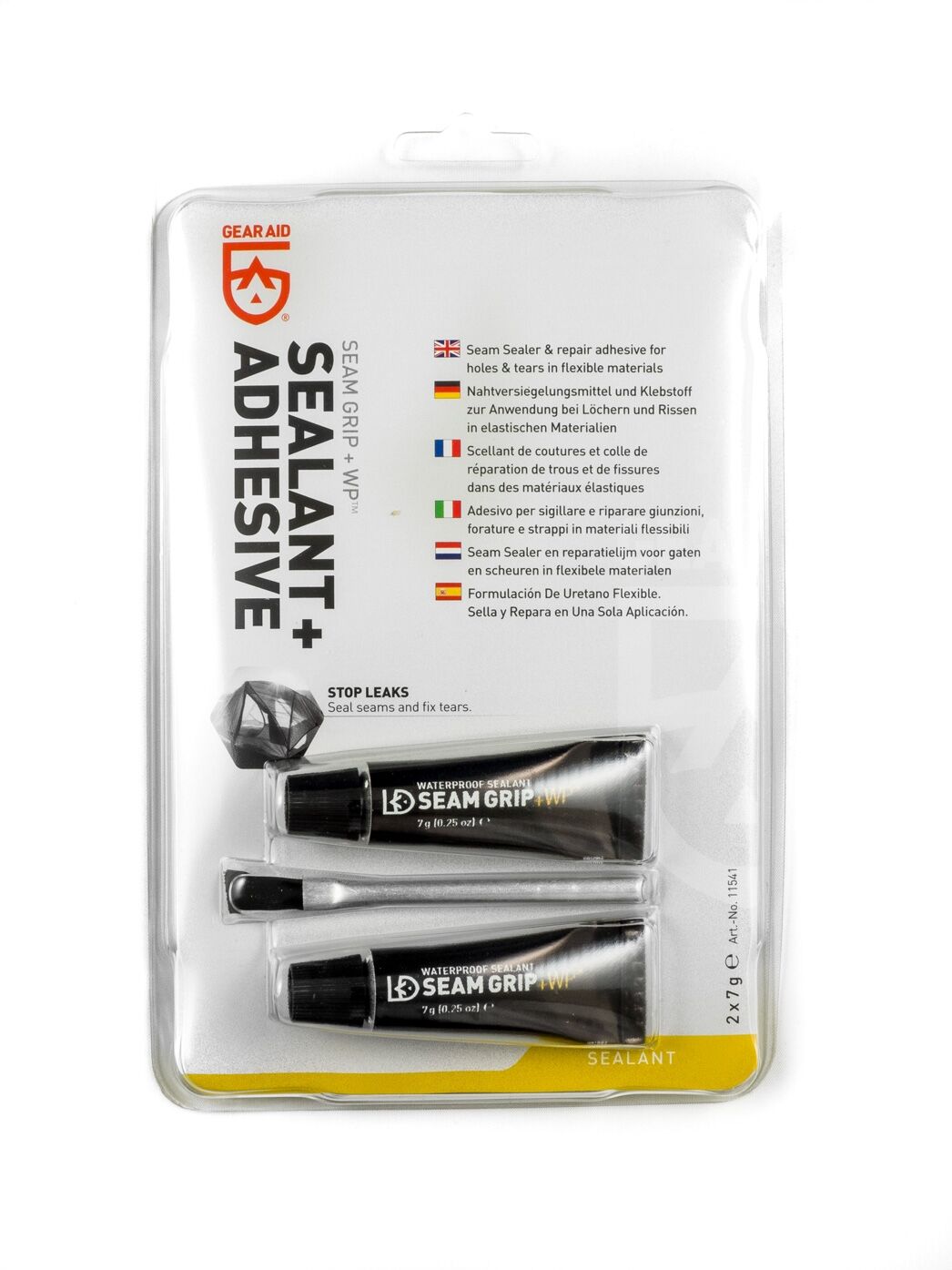 Gear Aid Seam Grip + WP, Sealant + Adhesive 2x7g