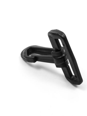 Karabinersteg, fest, 40mm