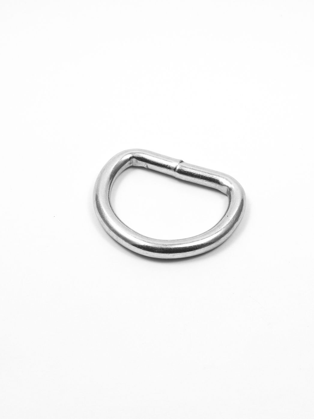 D-Ring, welded, galvanized, 25mm