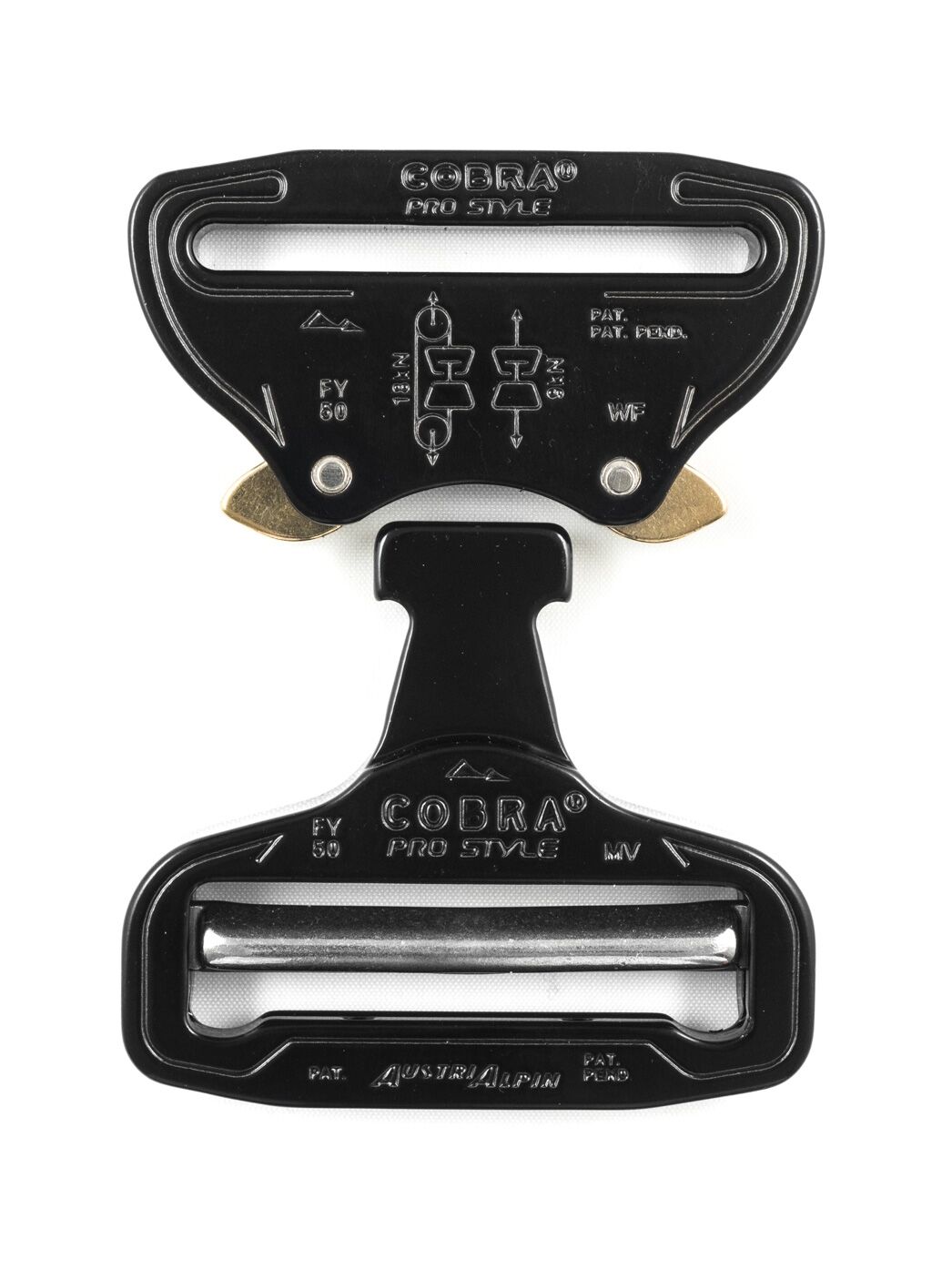 COBRA-PRO-STYLE-Blitzverschluss-zum-einseitigen-Faedeln-50mm-CNC-7075-Alu