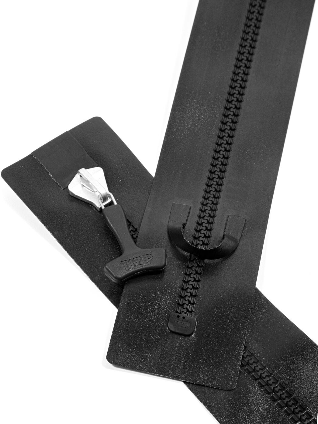 TIZIP MasterSeal 10, waterproof zipper w. teeth, both ends closed, 76cm