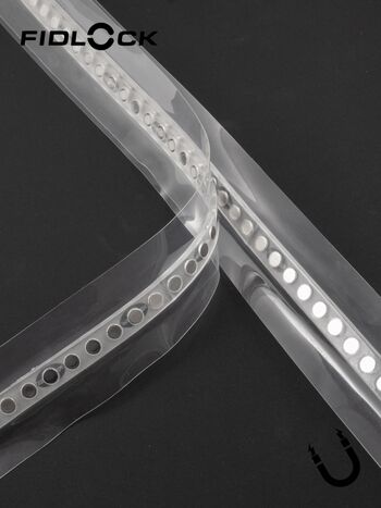 Fidlock HERMETIC, magnetic TPU band, Breite 44mm, transparent