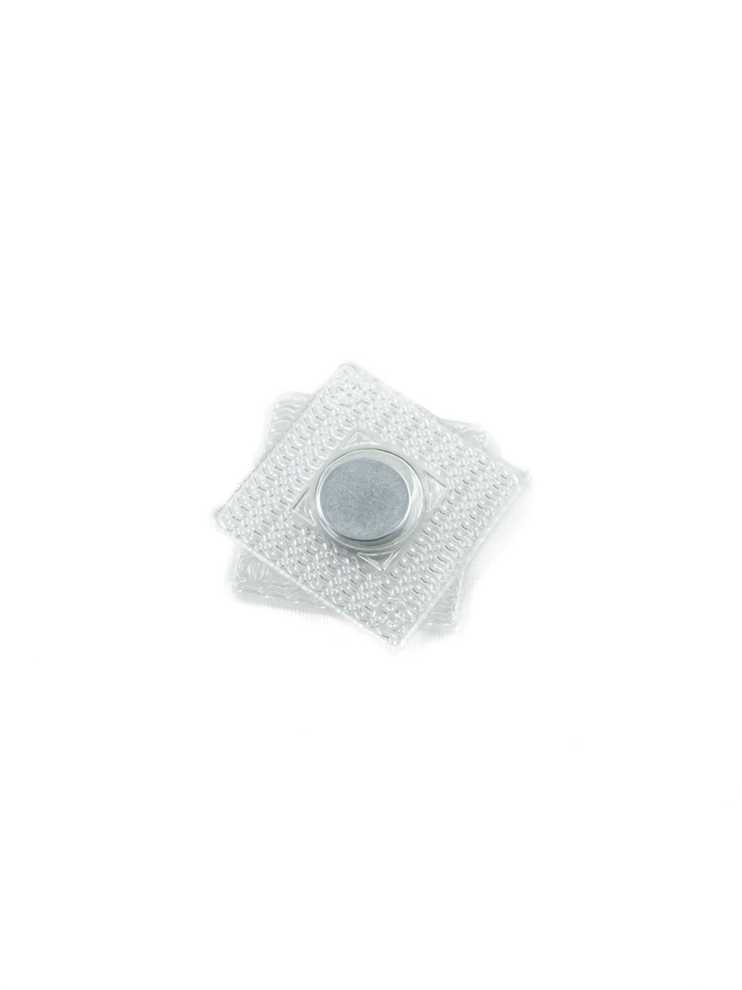 Magnet zum Einnähen, 1 Paar, Ø 12mm, Haltekraft 1,2kg
