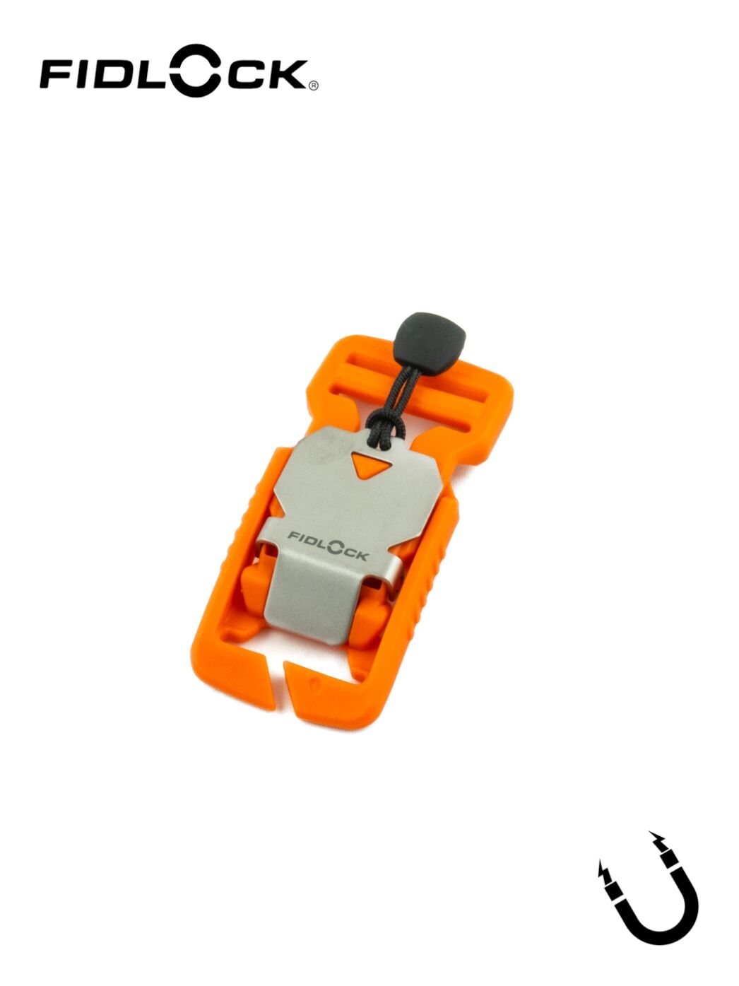 V-BUCKLE 25 split bar | magn. Schnalle, zum einseitigen Verstellen, 25mm