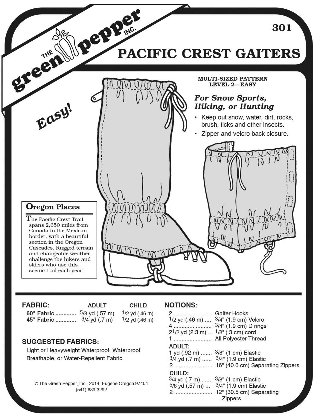 Gamaschen-Schnittmuster-GP301_extremtextil_Stoffe_zubehoer_kaufen