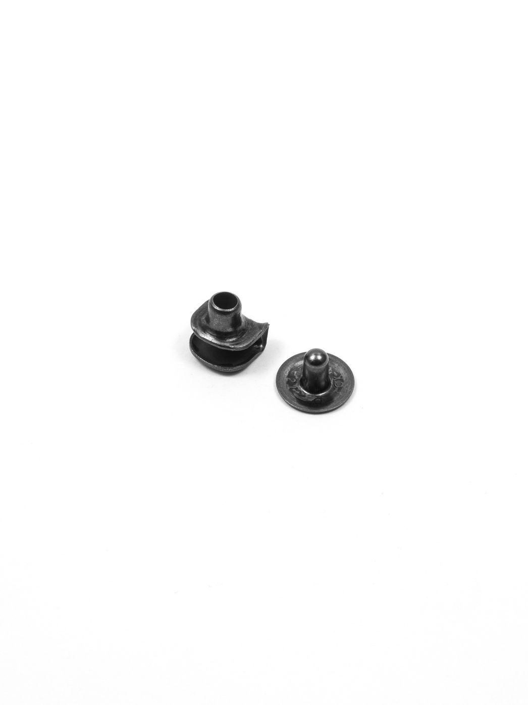 Hook for shoelaces with rivet, 3mm