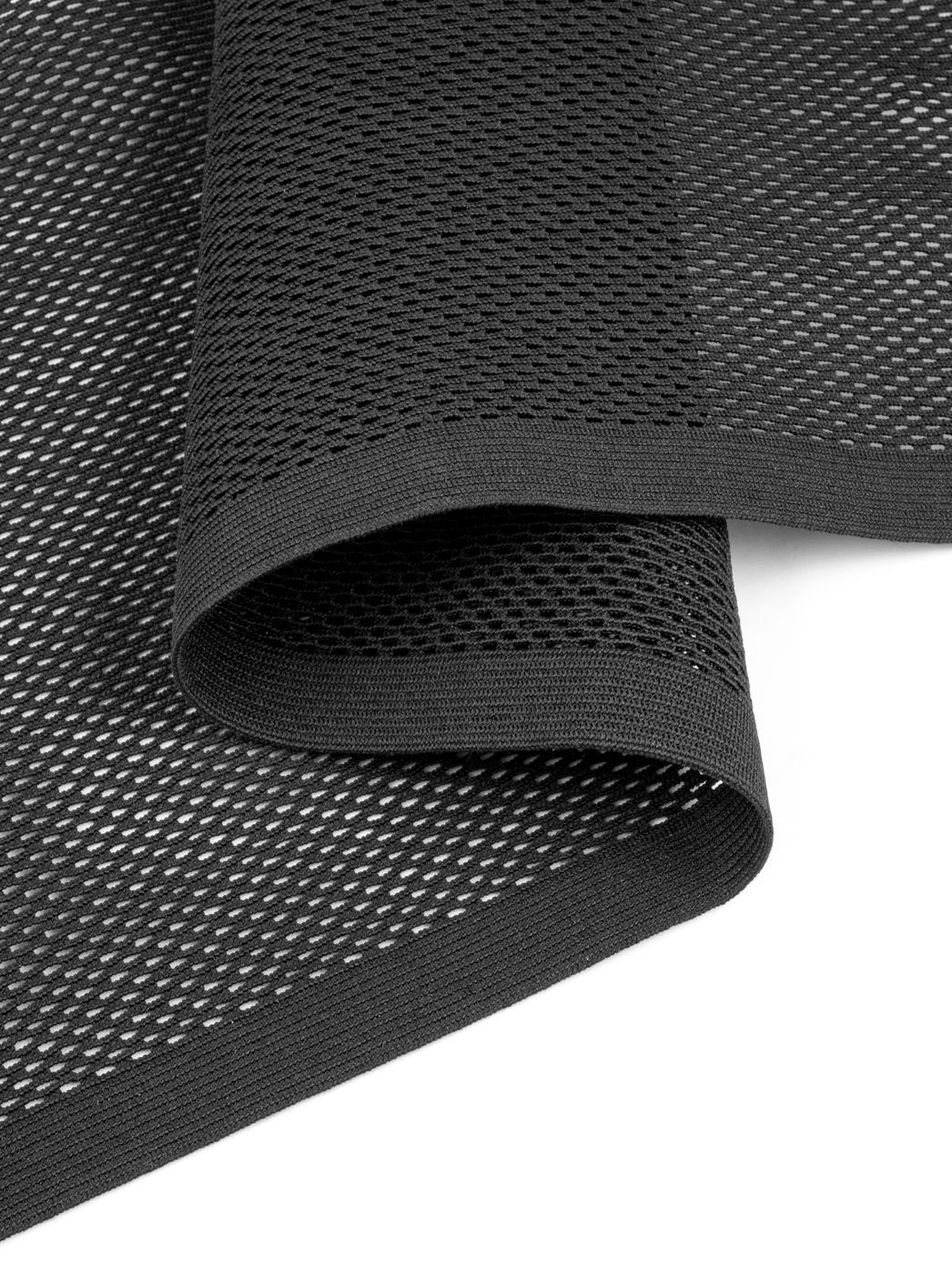 Net fabric, elastic, durable, with wide selvage, 420g/sqm