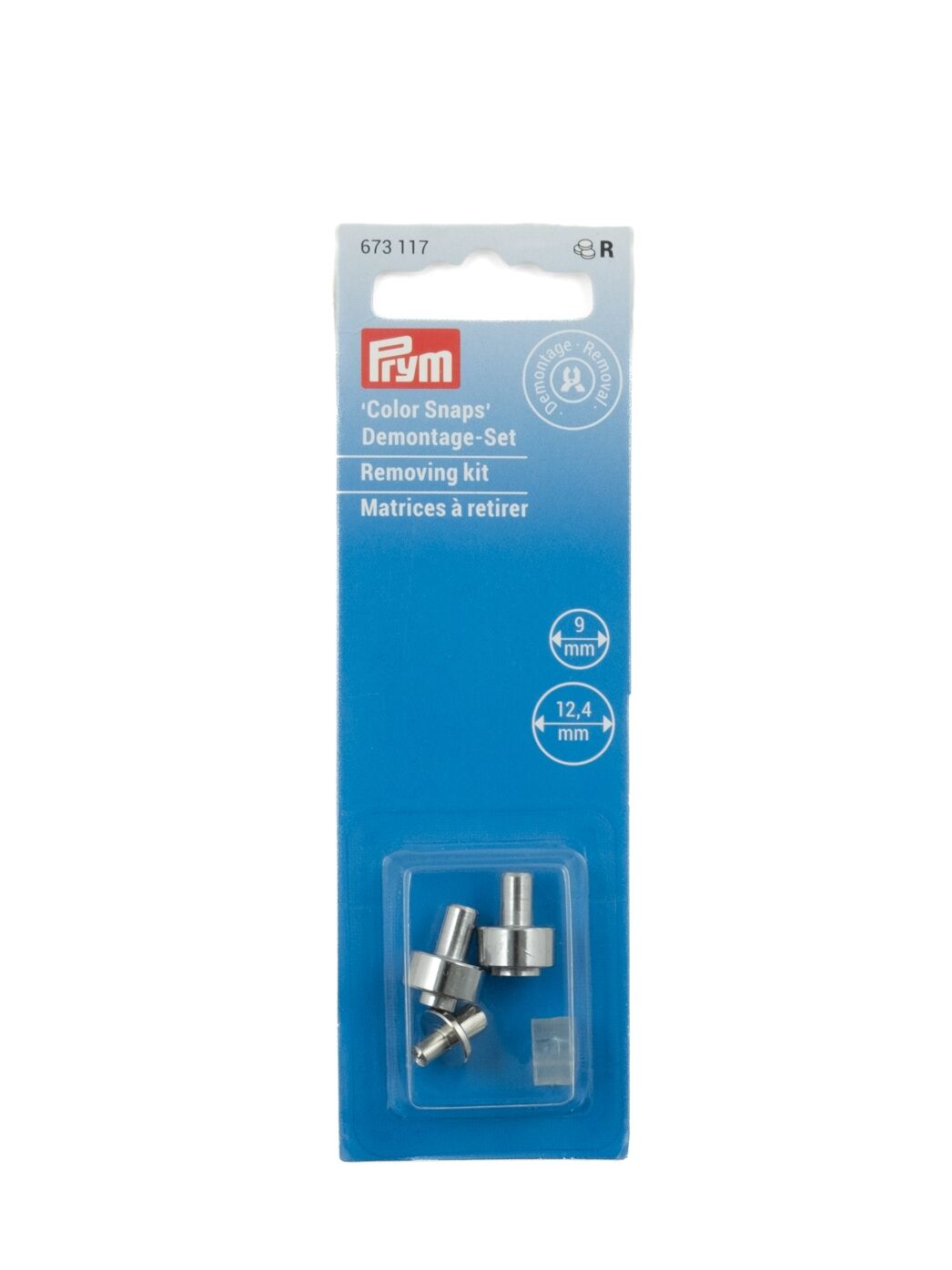 Demontage Werkzeugset für Color Snaps, 12,4mm, Prym 673117
