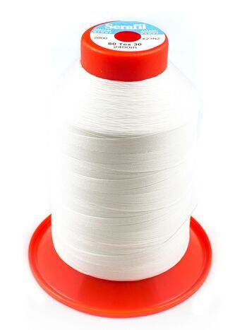 Serafil 80, Polyester continuous filament yarn, 2400m