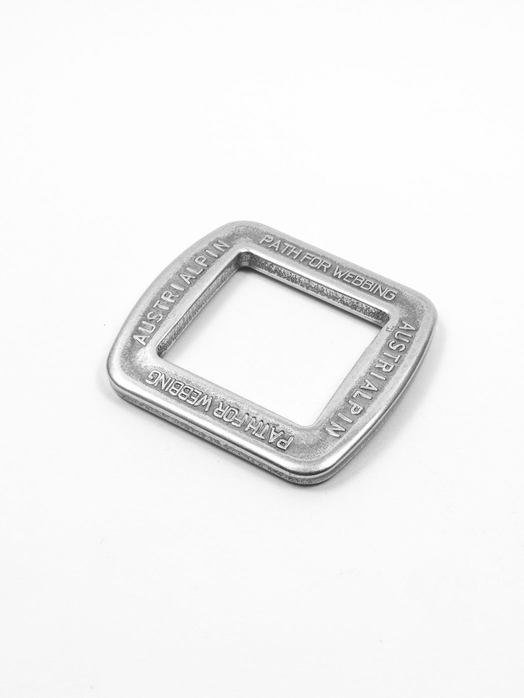 Ovalring, Rahmenflachschnalle, Aluminium, AUSTRIALPIN, 25mm