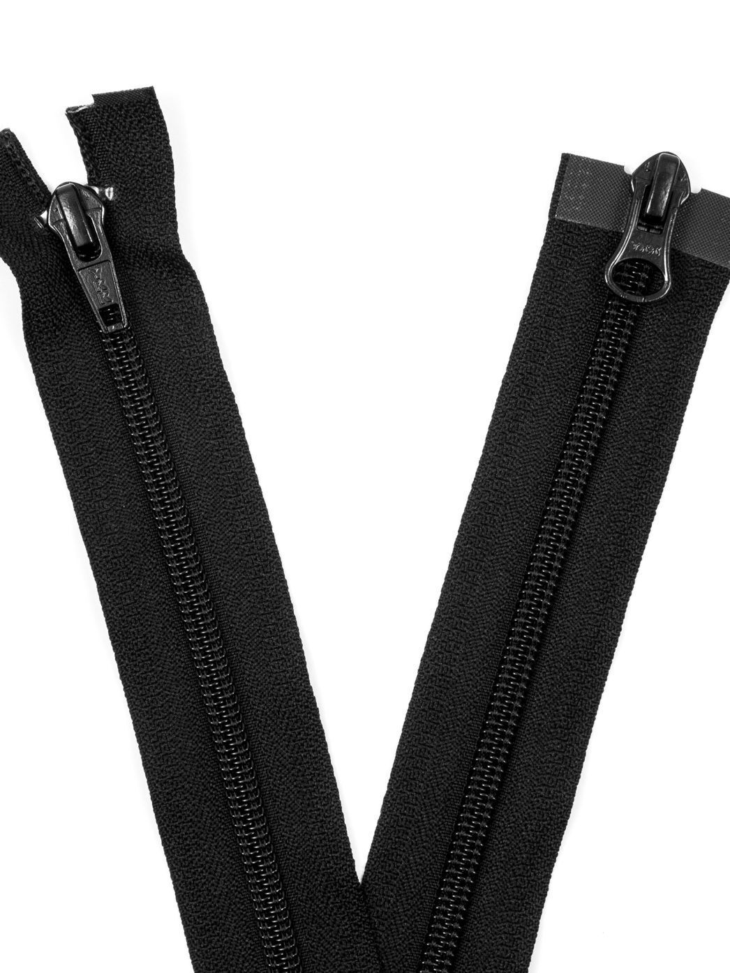 YKK 5C Spiral-Reißverschluss, teilbar zweiwege, mit Bremse, Natulon®, 150cm