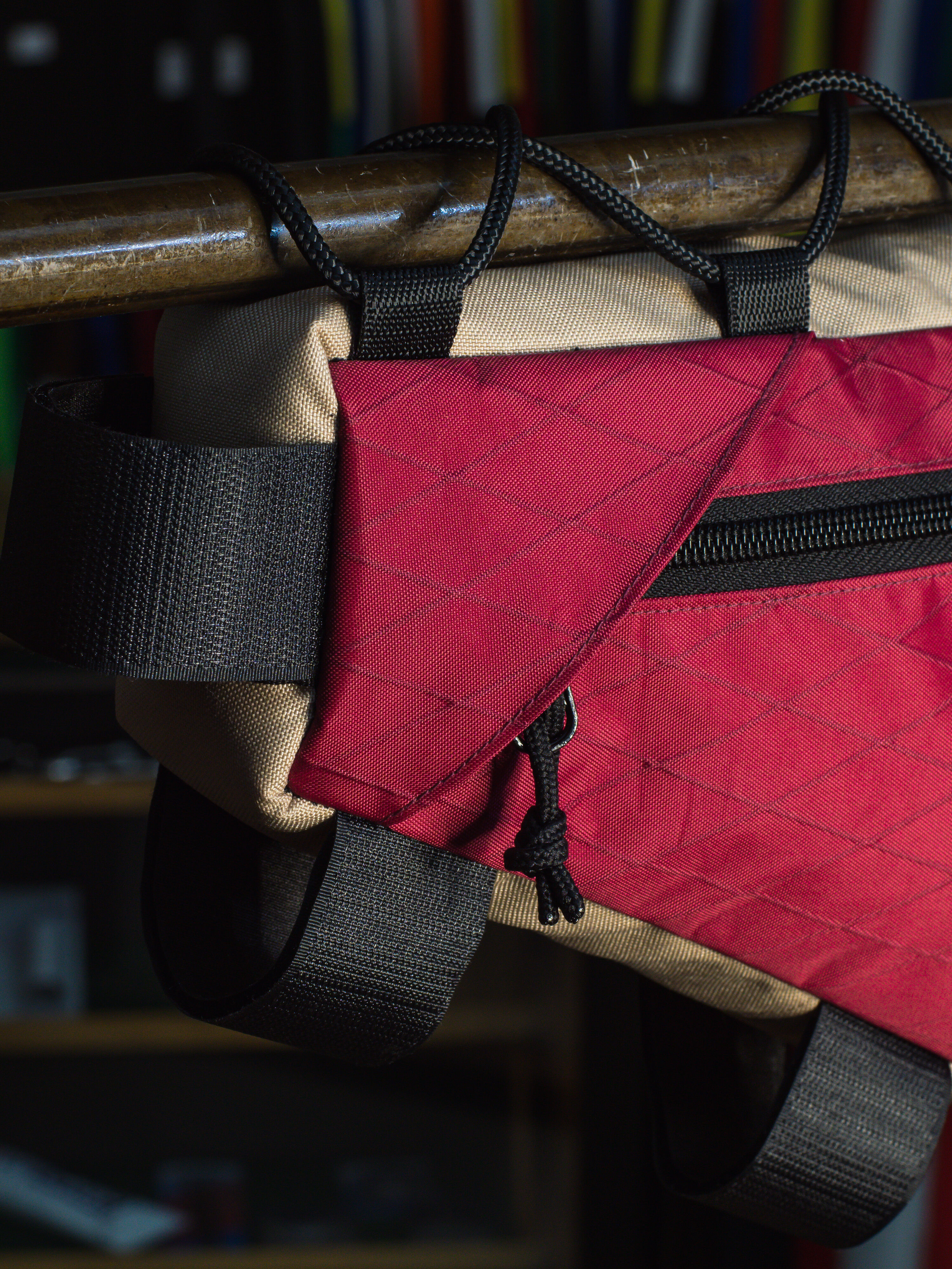 Bikepacking Frame Bag Made of X-Pac® and Cordura® | extremtextil