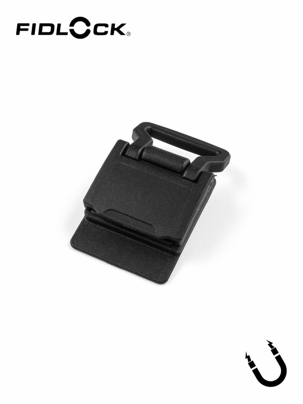 HOOK 20 FLAT SEWABLE | magnetische Klappschnalle, flach, aufnähbar, 20mm