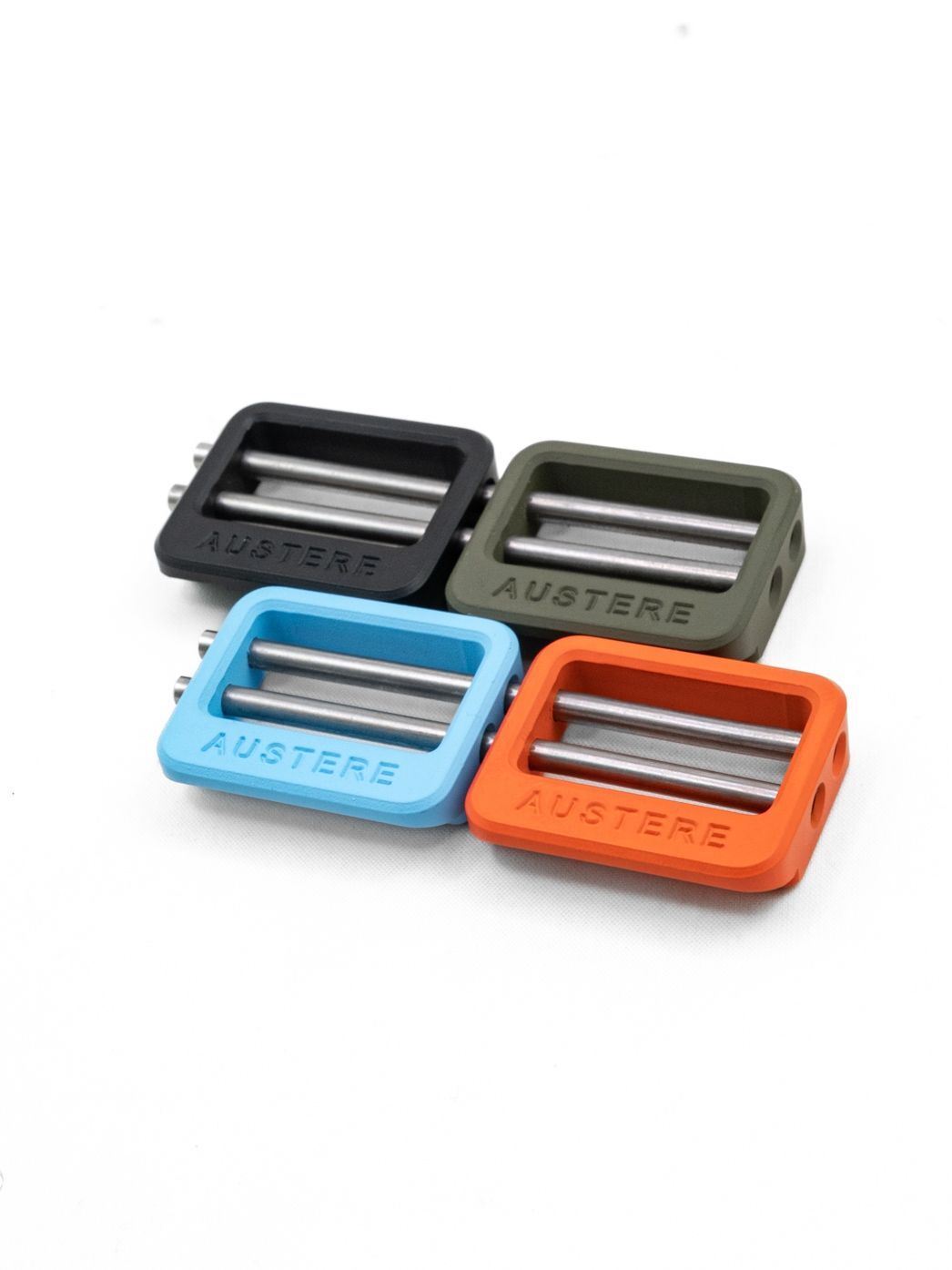 Leiterschnalle, Aluminium, AUSTERE MFG, Stifte nicht installiert, 25mm