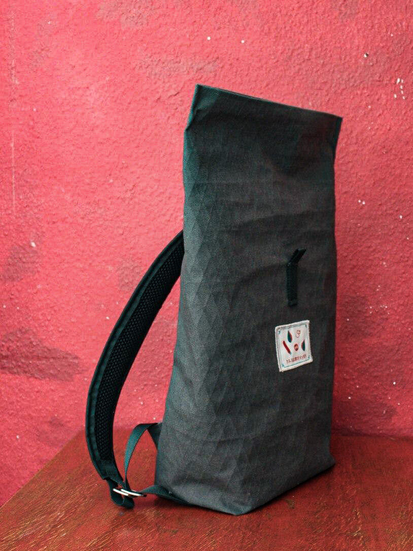 DIY Daily Rolltop Backpack from X-Pac with Pattern | extremtextil