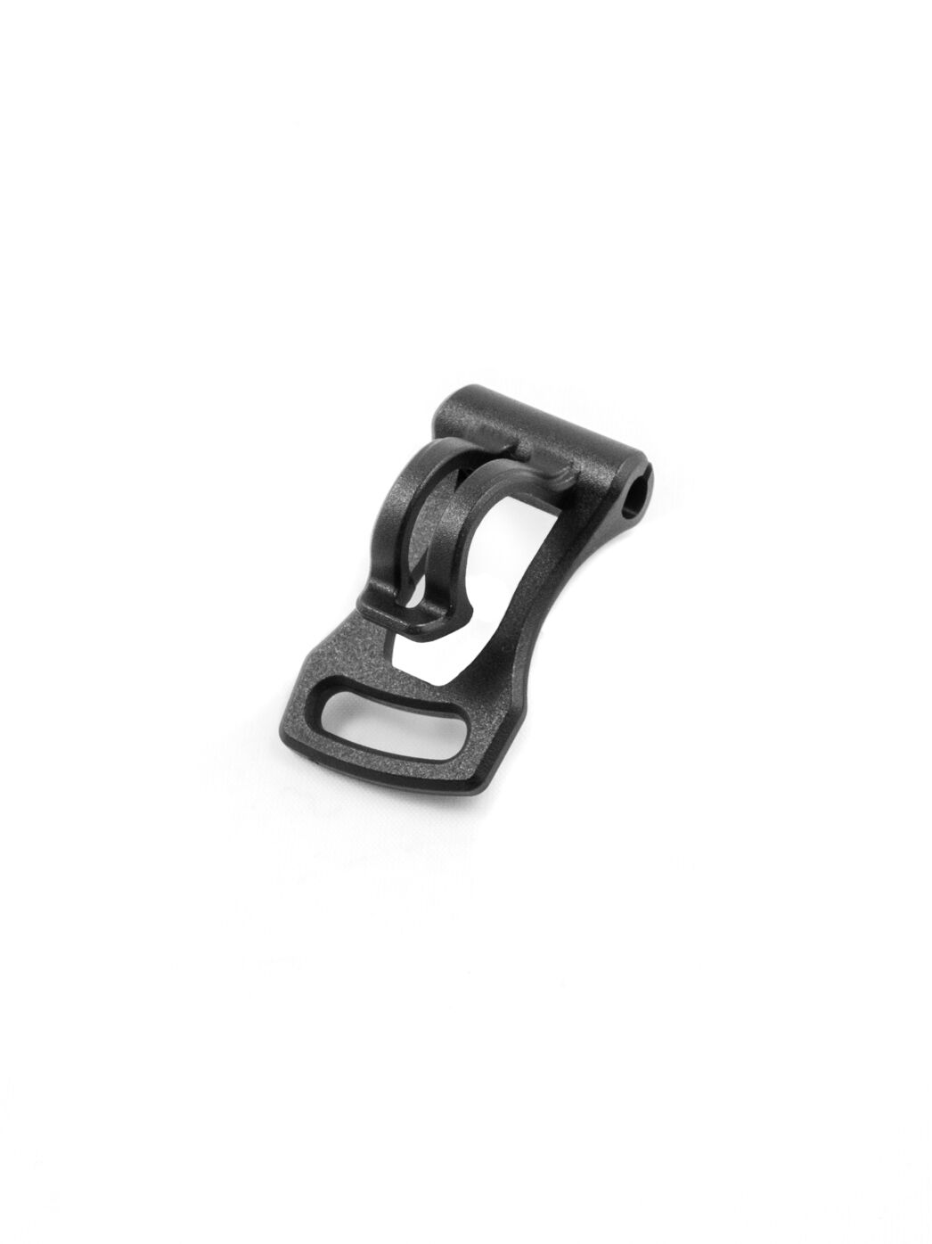 Clip für Paspel, für Brustgurt, mit Trinkschlauchhalter, 15mm