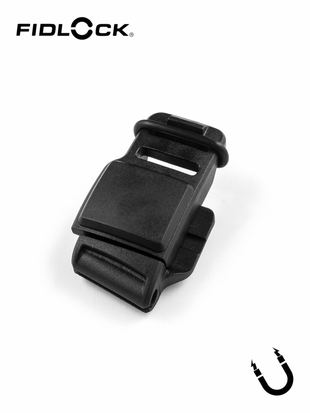 SNAP BUCKLE PIPING | magn. Schnalle, für Brustgurt, 15mm