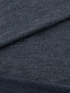 Merinowolle/Bambus, 3-Thread Fleece, meliert, 210g/qm