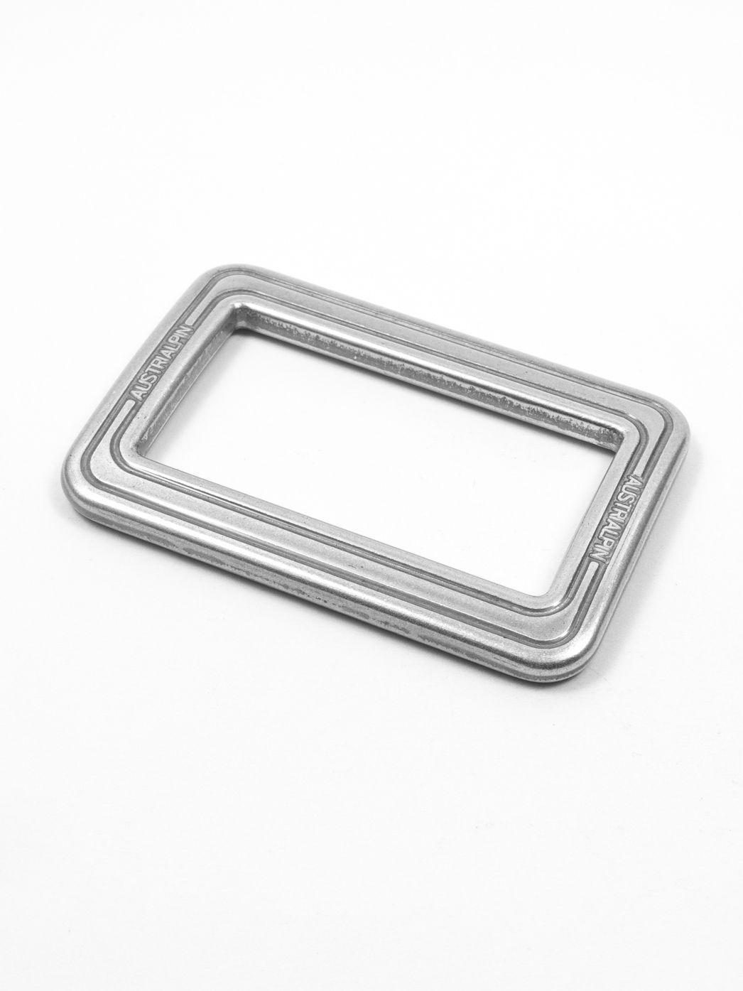 Ovalring, Rahmenflachschnalle, Aluminium, AUSTRIALPIN, 45mm