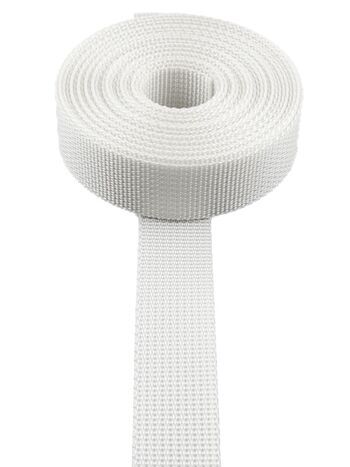 Gurtband (Recycling Polyester) 25mm, mittelstark