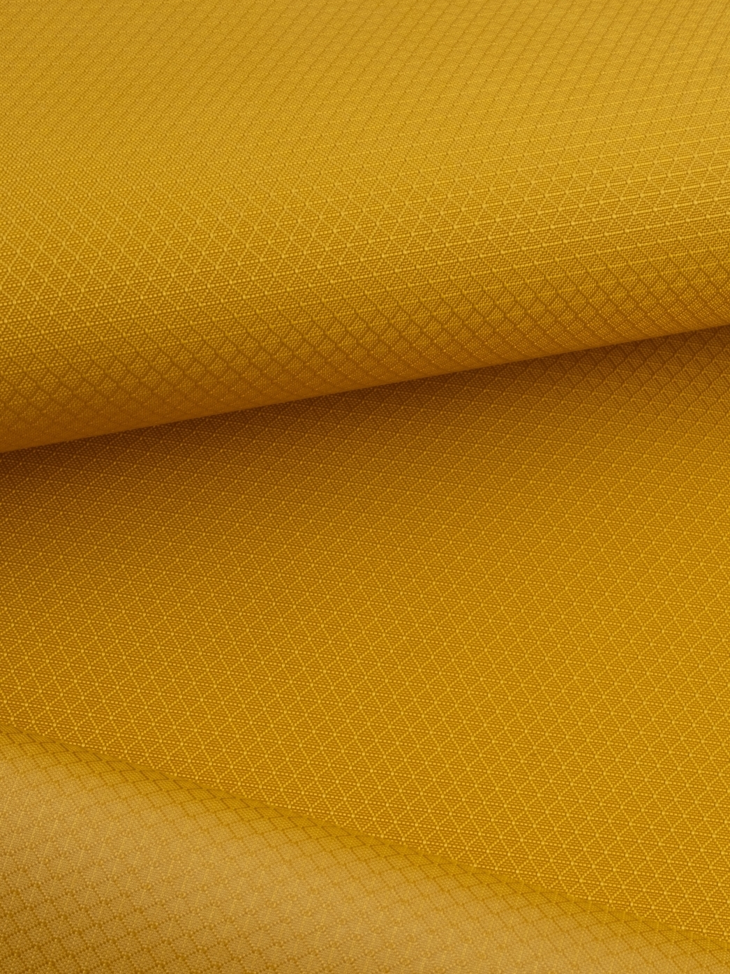 Diamond ripstop nylon, Robic, PU-coated in golden yellow