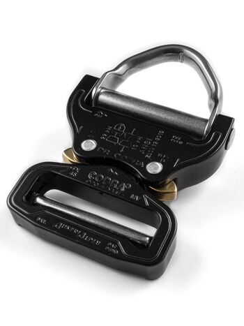 D-RING COBRA PRO STYLE 18 KN Blitzverschluss zum einseitigen Fädeln, 45mm, CNC 7075 Alu