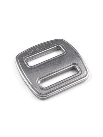 3-Steg-Flachschnalle, asymmetrisch, Aluminium, AUSTRIALPIN, 25mm