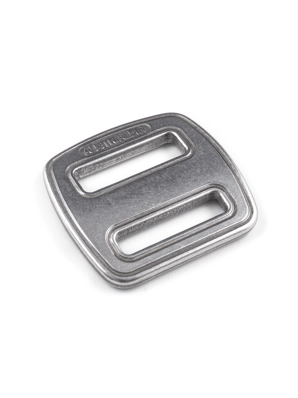 3-Steg-Flachschnalle, asymmetrisch, Aluminium, AUSTRIALPIN, 25mm