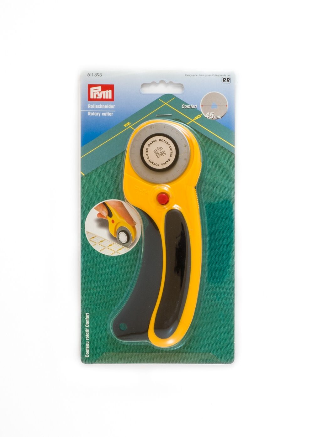 Rollschneider Comfort, 45mm, Prym/Olfa 611393