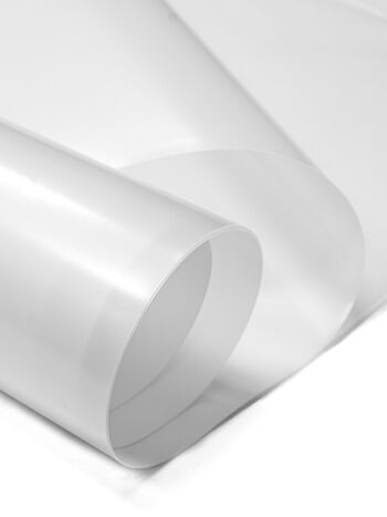 Pattern film, LDPE film, milky-transparent, recycled