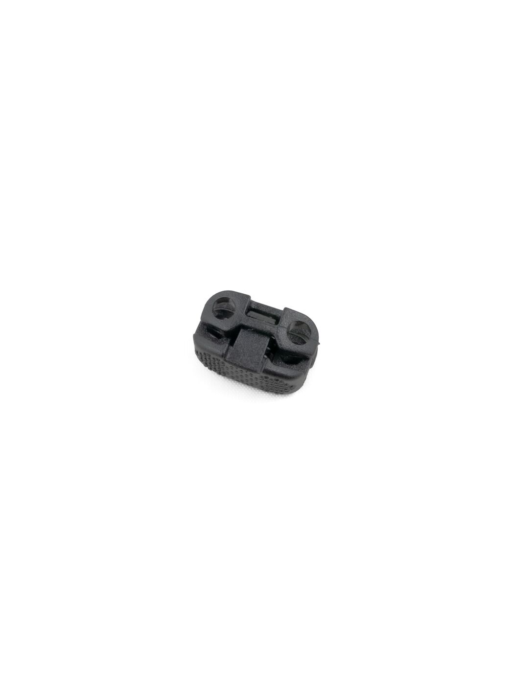 Cord Lock, flat, for 2 cords