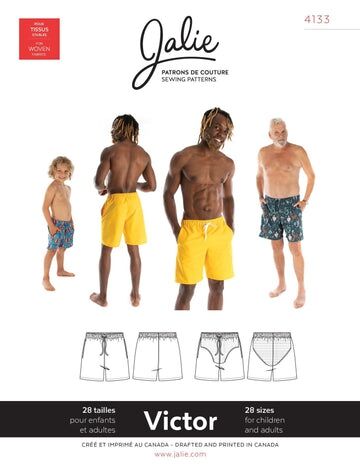 Badeshorts für Kinder und Erwachsene, J4133