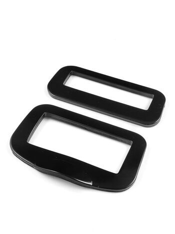 Buckle for webbing, 2 parts, carbon steel, epoxy-finish, 46mm