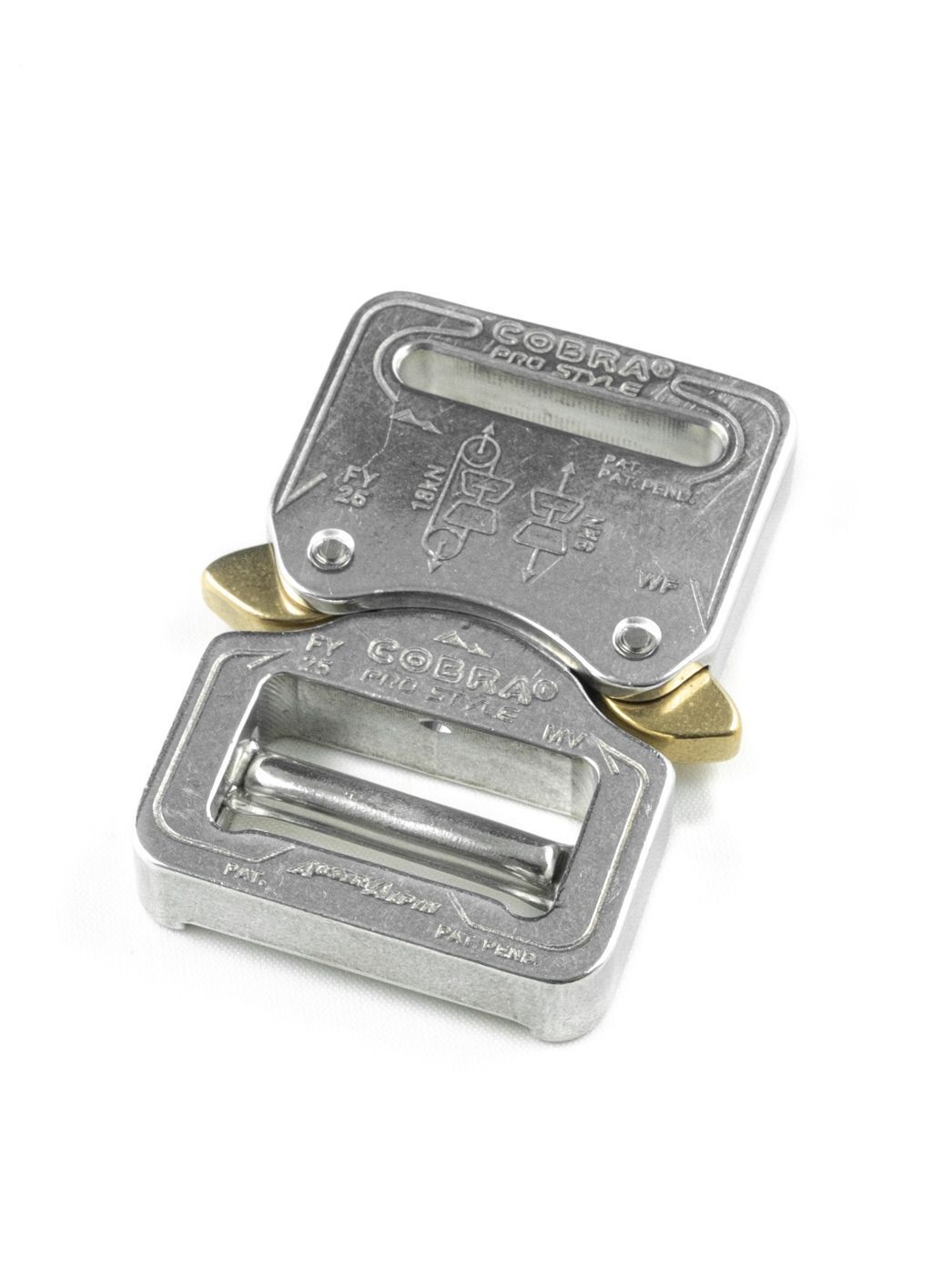 COBRA PRO STYLE Blitzverschluss zum einseitigen Fädeln, 25mm, CNC 7075 Alu