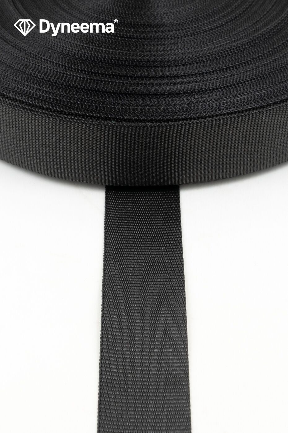 Dyneema® Gurtband, 100% Dyneema®, dünn, 25mm