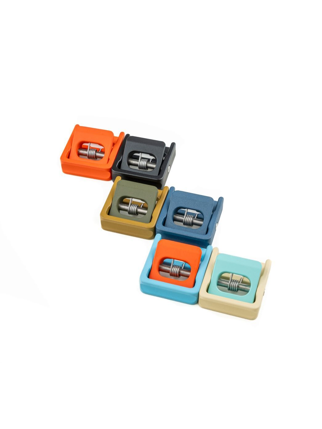 Cam buckle w. spring,  aluminium, AUSTERE MFG, 20mm