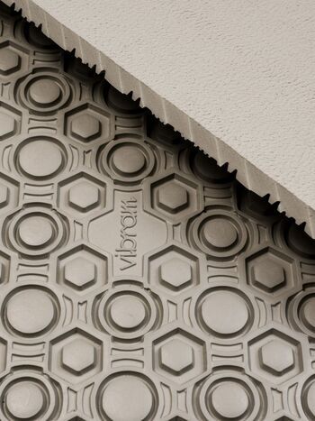 Vibram rubber sheet supernewflex 8868, 4mm, cream white