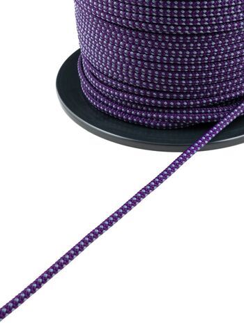 Shoelace-cord, round, soft, polyester, 5mm