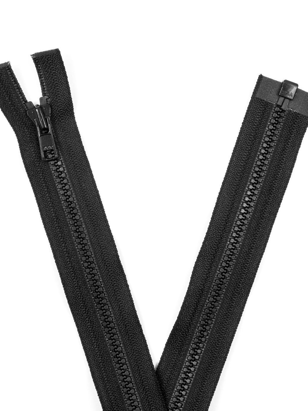 YKK 3VS Zipper with teeth, one way, open end, 70cm