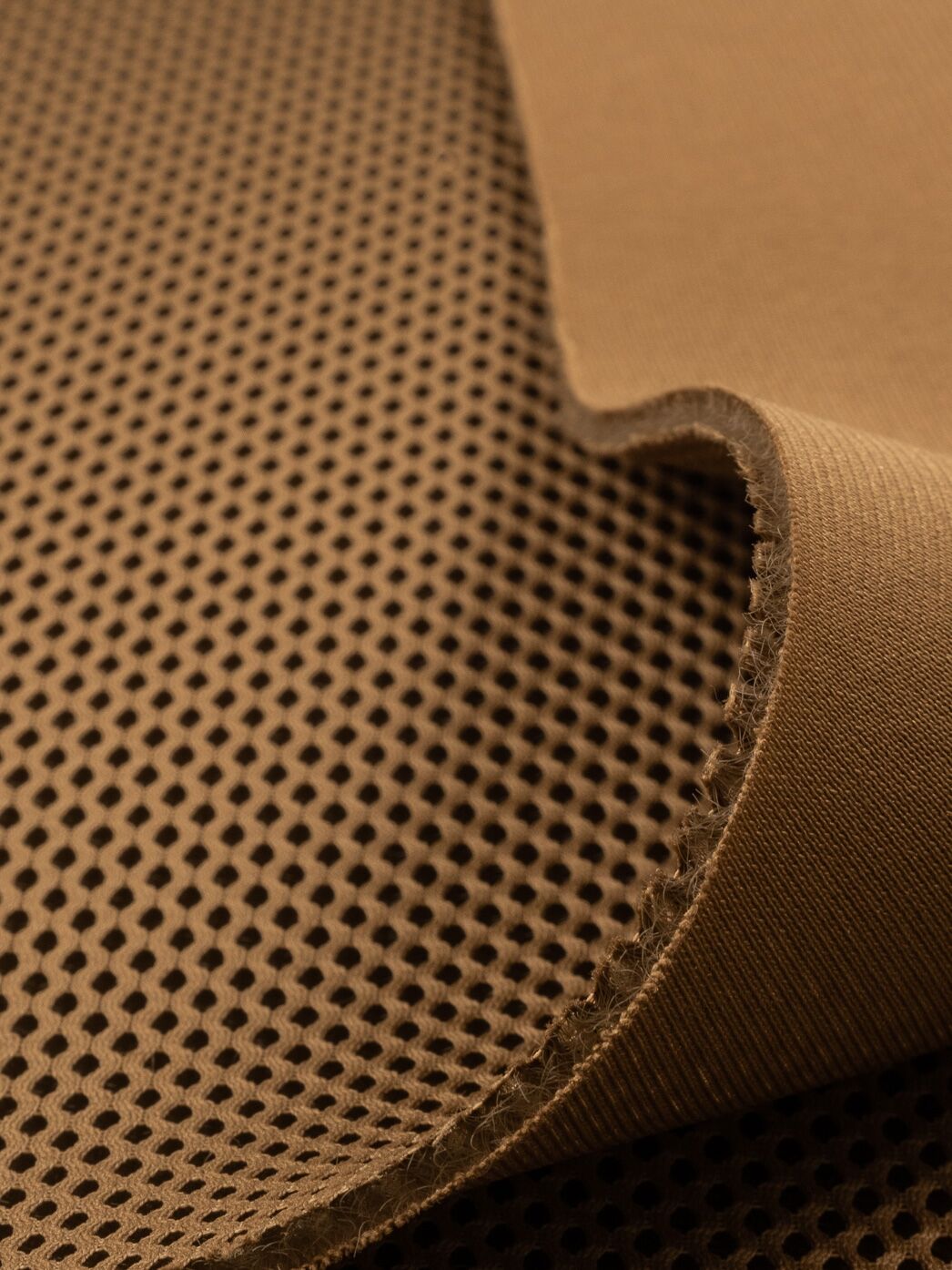 3D Mesh, 3mm, COOLMAX, elastic, 330g/sqm, coyote