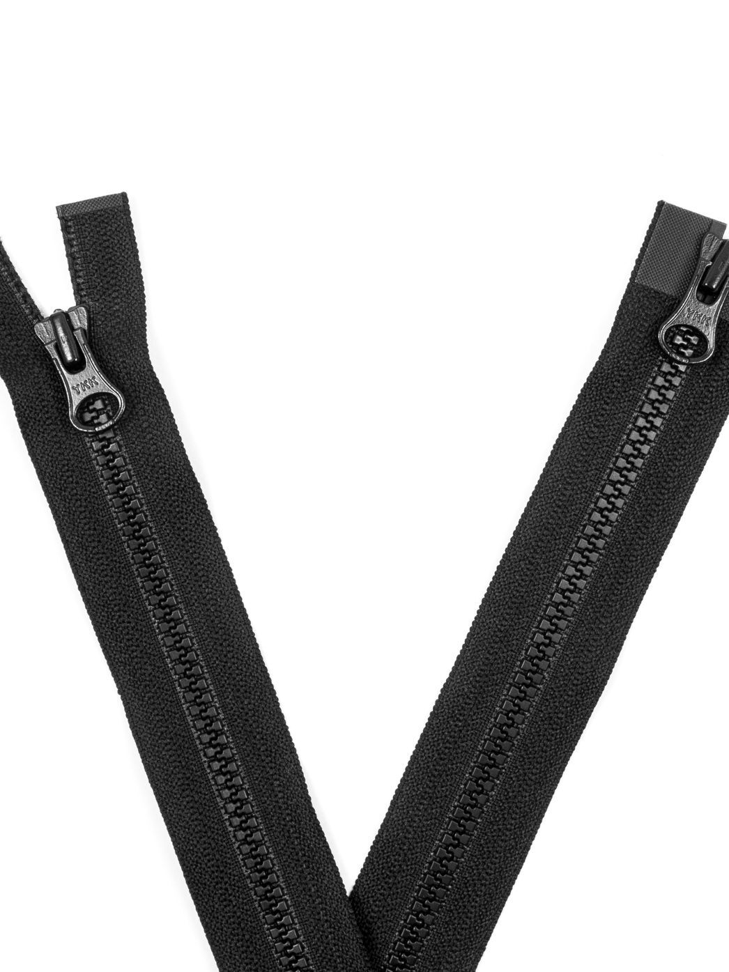YKK 3VS Zipper with teeth, two way, open end, 70cm