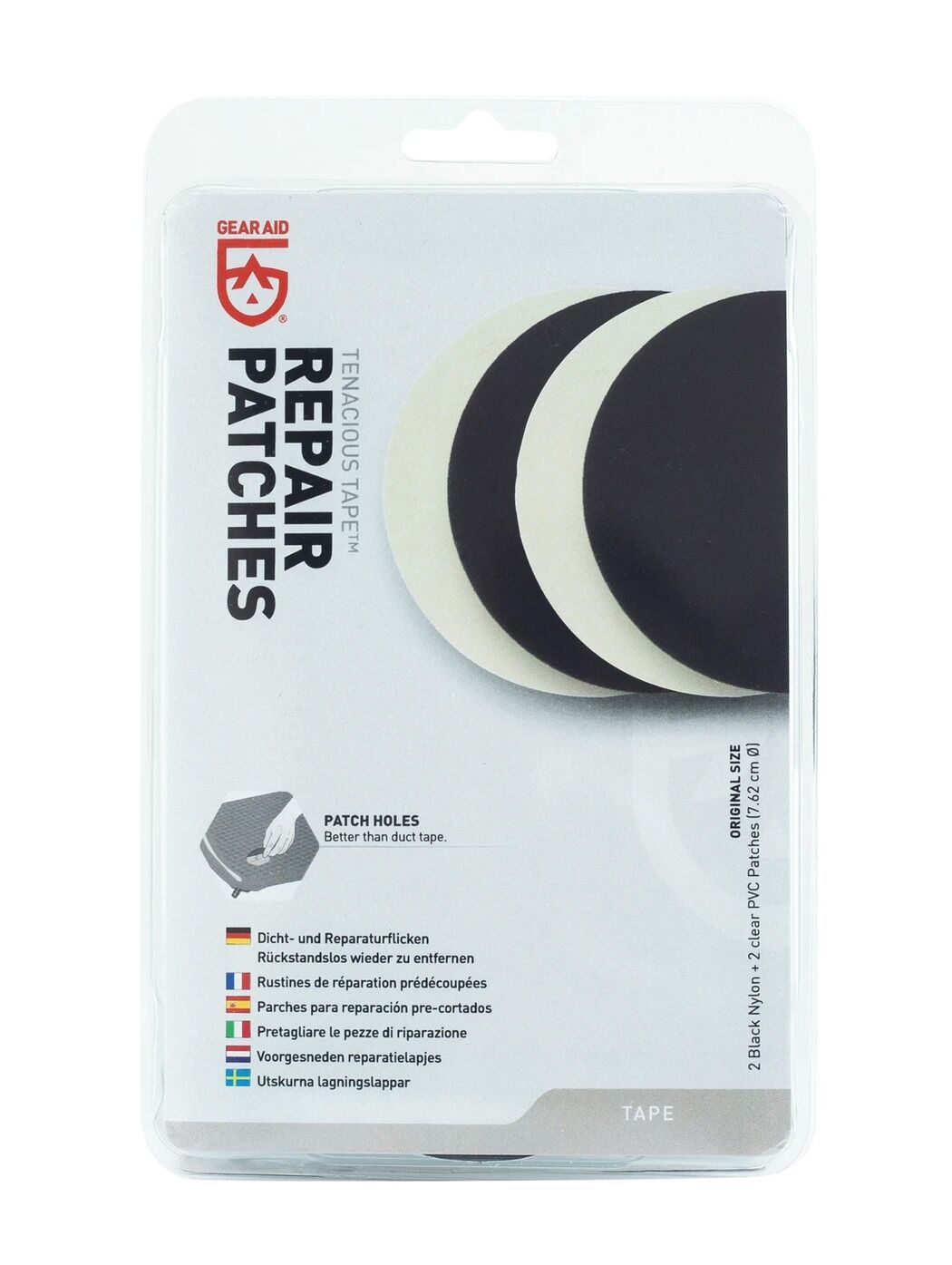Gear Aid Tenacious Tape repair patches - 4 pieces