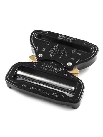 COBRA PRO STYLE Blitzverschluss zum einseitigen Fädeln, 50mm, CNC 7075 Alu