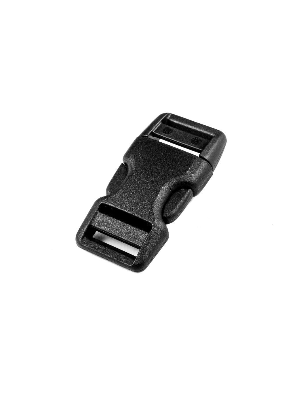 Blitzverschluss zum beidseitigen Fädeln, 20mm, RECYCLING, Duraflex g.Stealth®